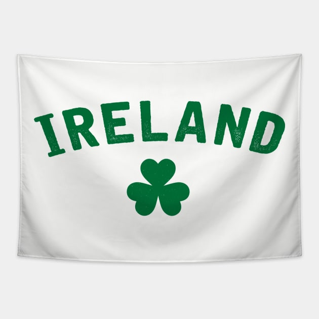 Ireland Luck of the Irish Shamrock Tapestry by luckybengal