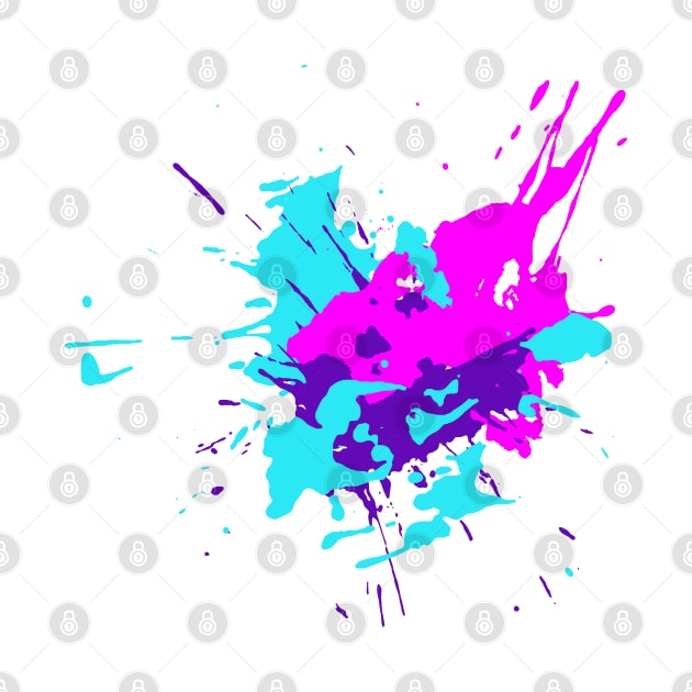 Droped colored blots by RNko