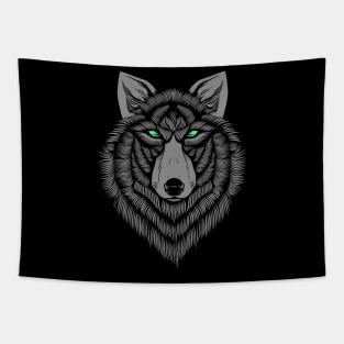 Vlone Wolf Tapestry