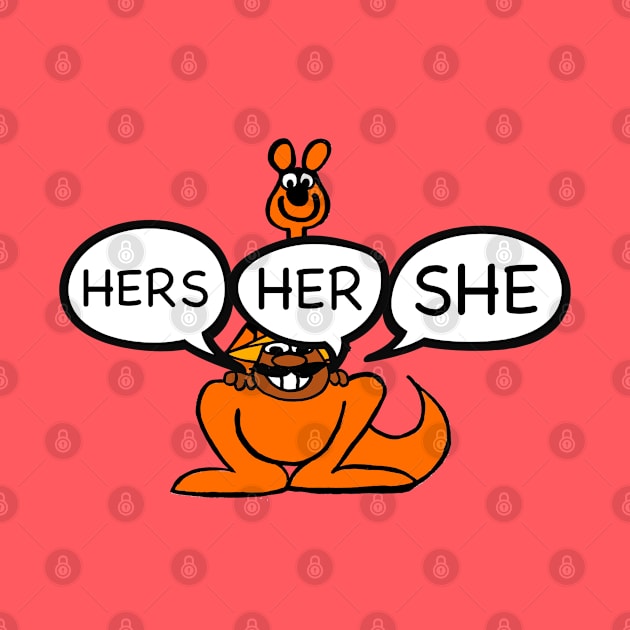 RXS Pronouns HER by PopCultureShirts