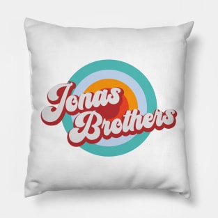 Color Circle With Name Jonas Pillow