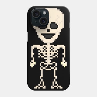 Pixel Monster Skeleton Phone Case