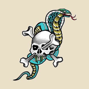 snake and skull T-Shirt