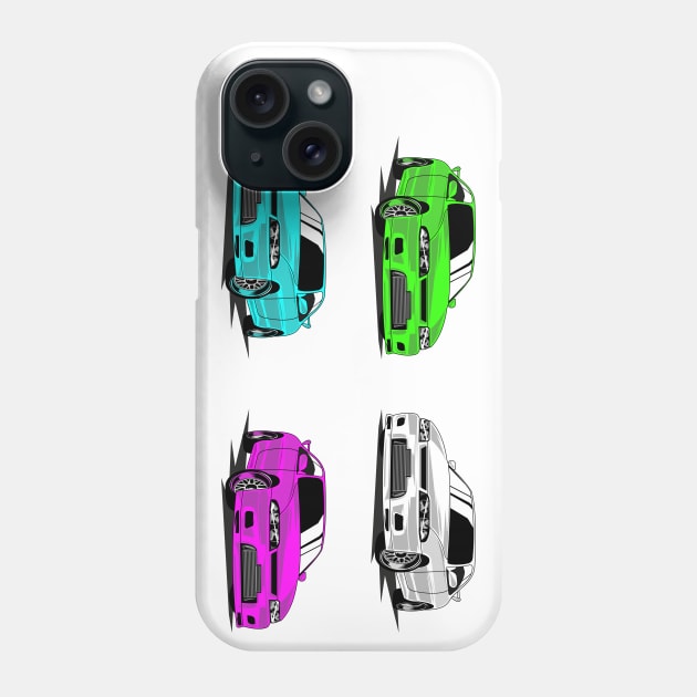 4 x R33 skyline JDM Phone Case by Car_Designer