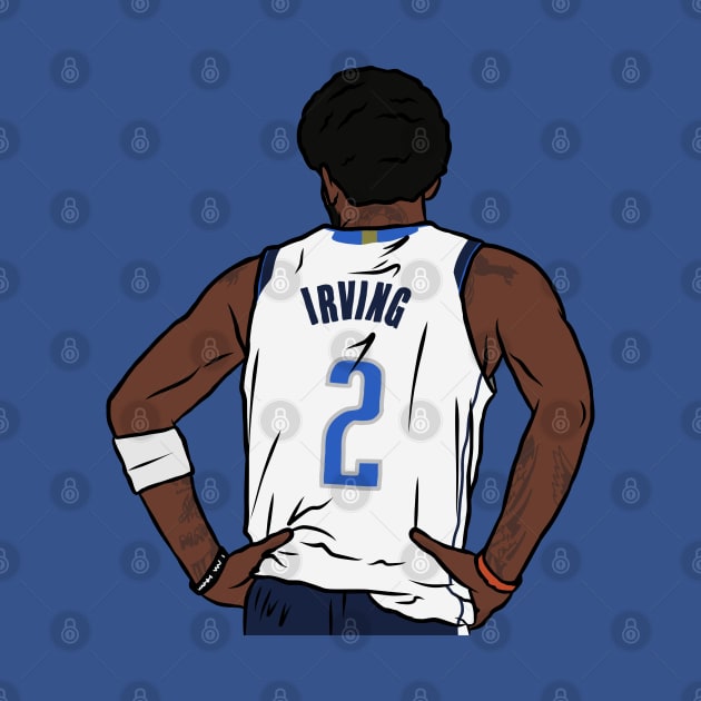 Kyrie Irving Back-To (Dallas) by rattraptees