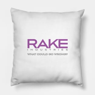 Rake Industries from the novel MAGENTA by Warren Fahy Pillow