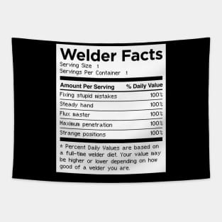 Welder Facts | Funny Welding Gift Tapestry