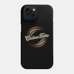 Cocteau Twins Circular Fade Phone Case