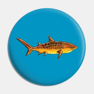 Tiger Shark Pin