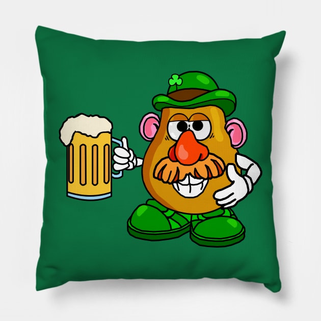 Paddy Potato Head Pillow by beerman