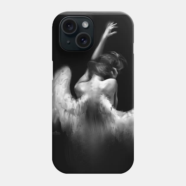 broken angel Phone Case by jwitless.art