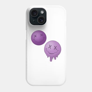 Purple Smiley Phone Case