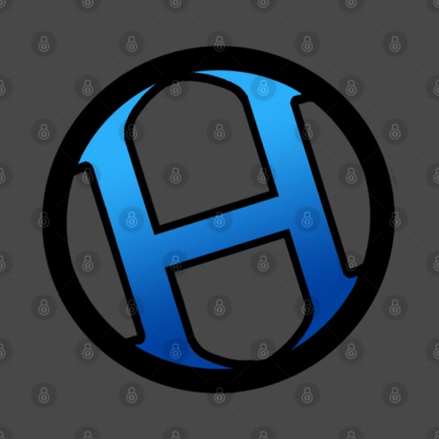 logo blue by harmount