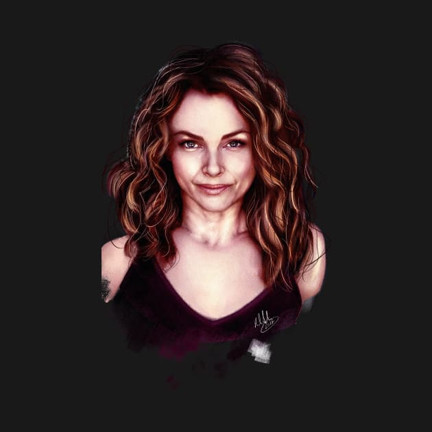 Dina Meyer - actress and... superheroine! by micheleamadesi