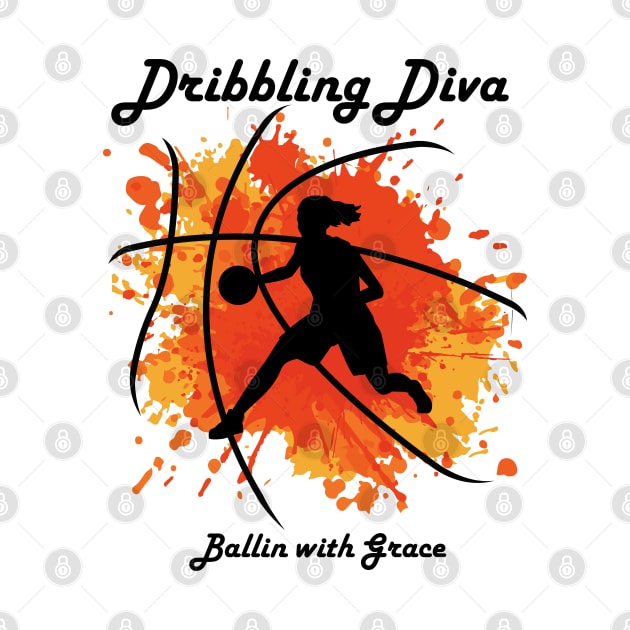 Dribbling Diva by Hayden Mango Collective 