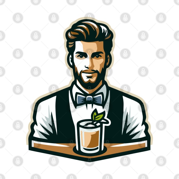 bartender by artoriaa