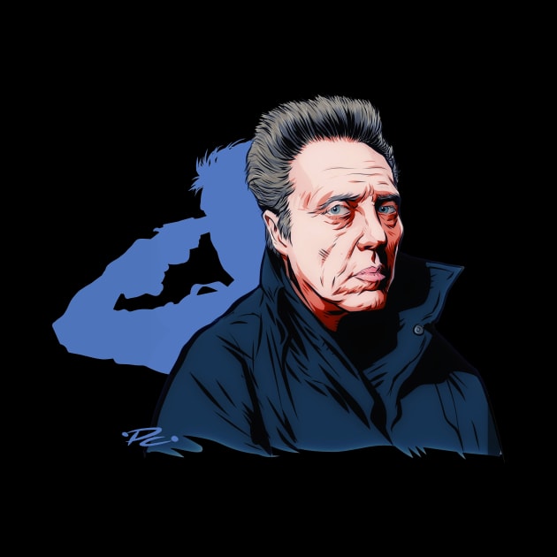 Christopher Walken - An illustration by Paul Cemmick by PLAYDIGITAL2020