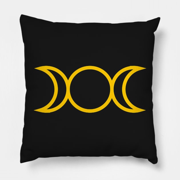 Lunar crests Pillow by stephenignacio