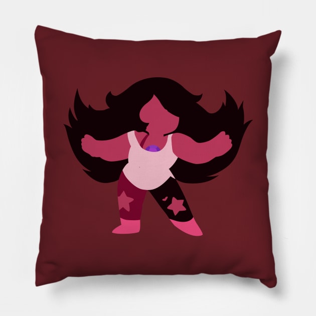 Amethyst - Garnet Palette Pillow by smirkingdesigns