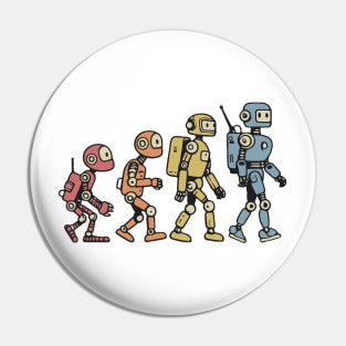 Evolution of Robots Pin