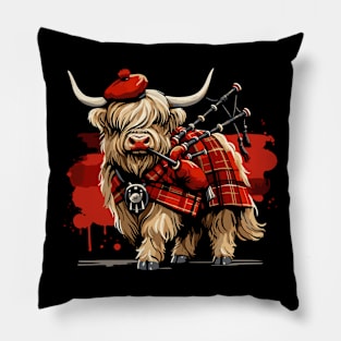 Highland Coo Pillow