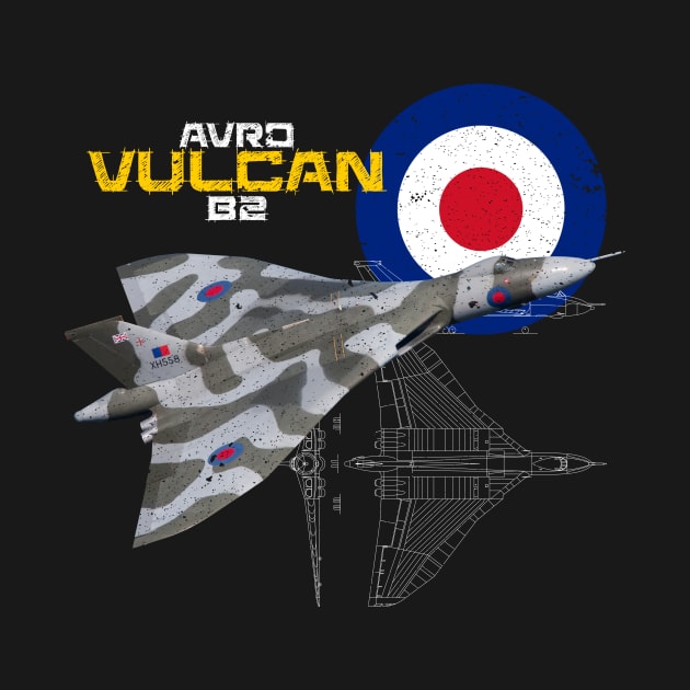 British Avro Vulcan B2 (dark) by NorthAngle