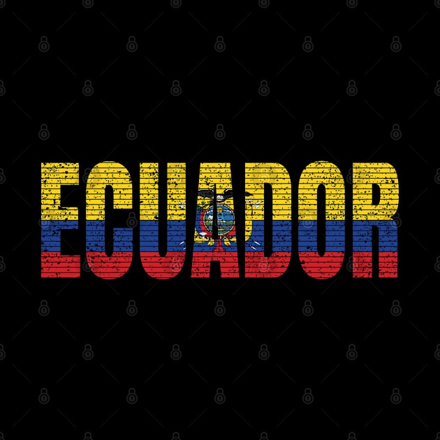 This Ecuador national flag is perfect to show your Ecuadorian roots in a funny way. It has the flag of Ecuador in a vintage design on the front. Our Ecuadorian flag country is also an ideal gift for men, women, and kids from Ecuador. by Grabitees