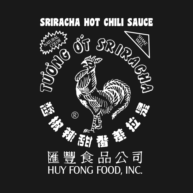 Sriracha Hot Chili Sauce by zellaarts