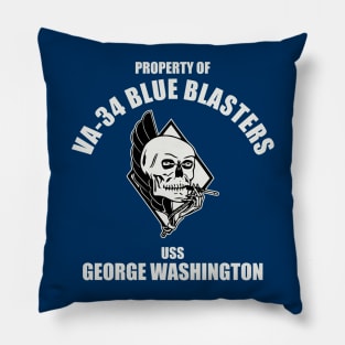 VA-34 Blue Blasters - USS George Washington Pillow