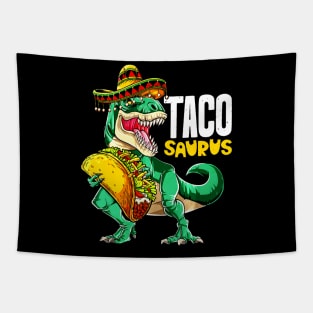 Tacosaurus Shirt Taco Cinco de Mayo Kids Boys Dinosaur Tapestry