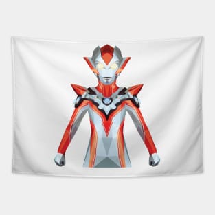 Ultrawoman Grigio (Low Poly Style) Tapestry