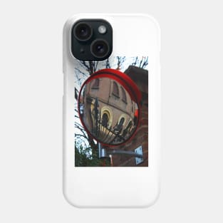 Reggio-Emilia. A Traffic Mirror. Emilia-Romagna, Italy 2009 Phone Case