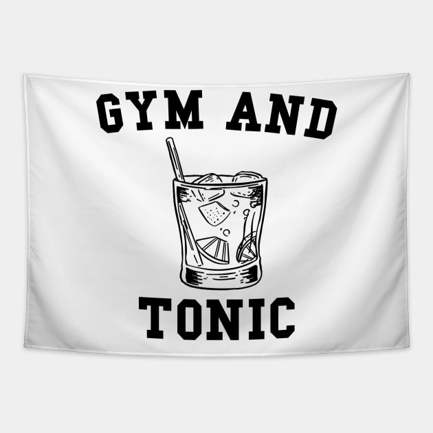 Fun Gym and Tonic design Tapestry by Brobocop