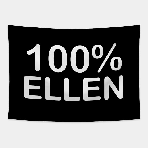 Ellen name, funny gifts for people who have everything. Tapestry by BlackCricketdesign