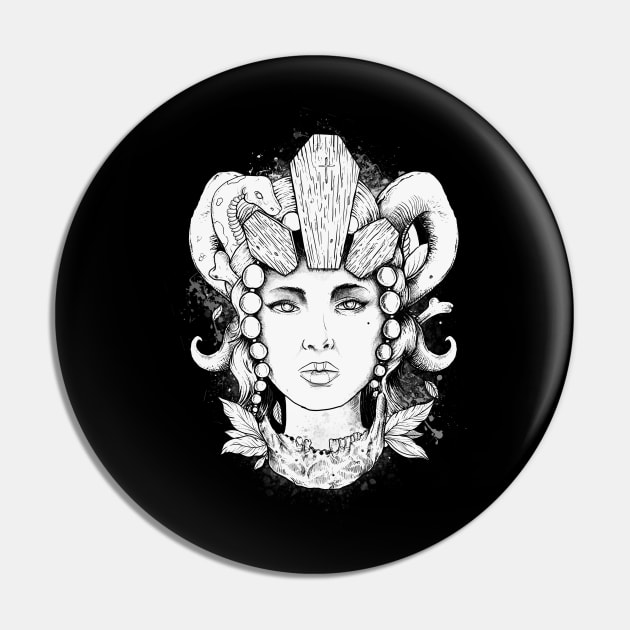 Shaman Girl Pin by KacperGilka