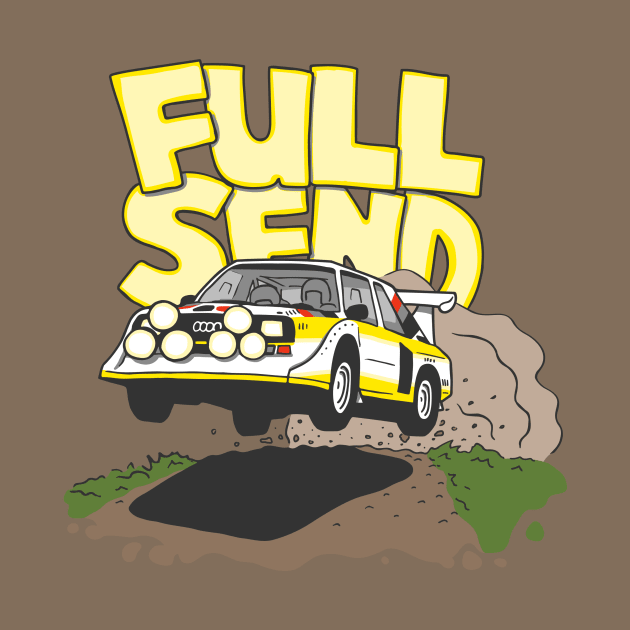 Quattro S1 Rally Car - Full Send - WRC Group B WRC (Clean) by Gregrrr