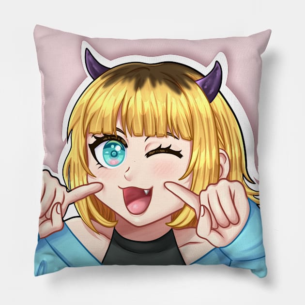 Mem-Cho Pillow by YumomoChan