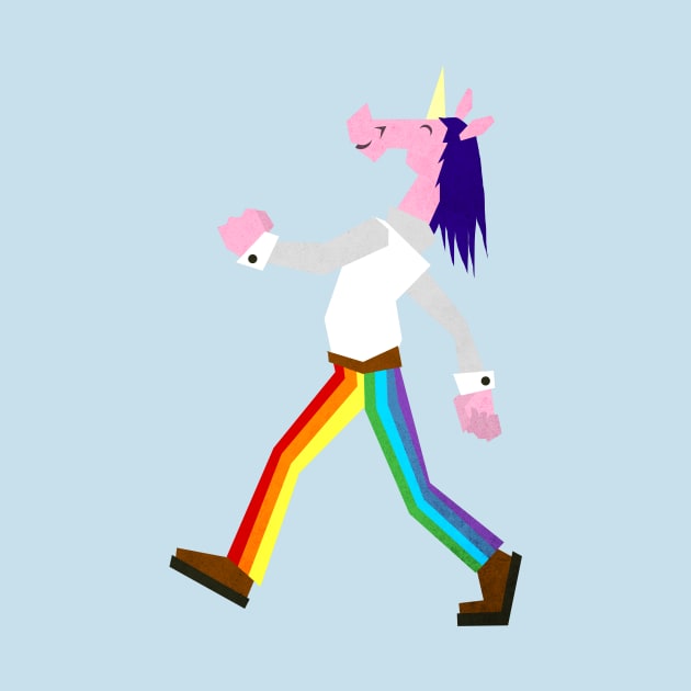 Rainbow Pants Unicorn by Thatssounicorny