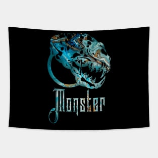 Monster skull Tapestry