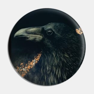 Raven Bling Pin