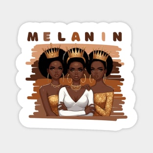 Shades Of Melanin Queens Magnet