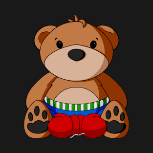Boxer Teddy Bear T-Shirt