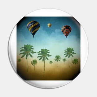 Desert Oasis - Planet Earth Pin