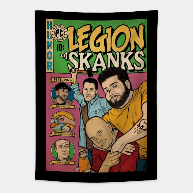 Legion of Skanks Tapestry by Baddest Shirt Co.