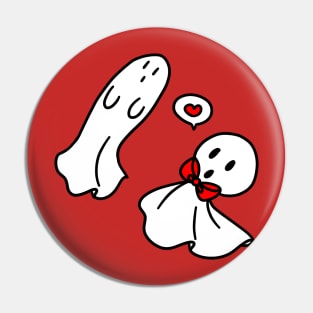 Love Ghosts Pin