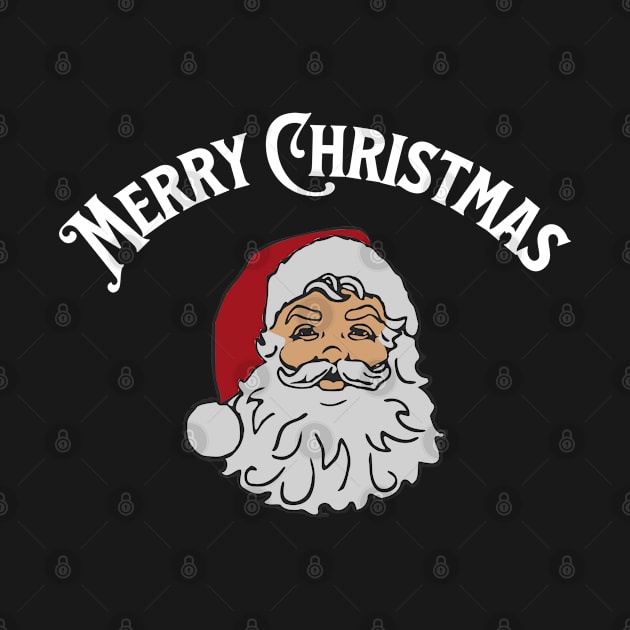 Merry Christmas Santa Clause by Creativity Apparel