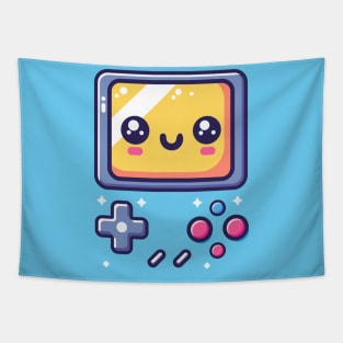 Game console cute face Tapestry
