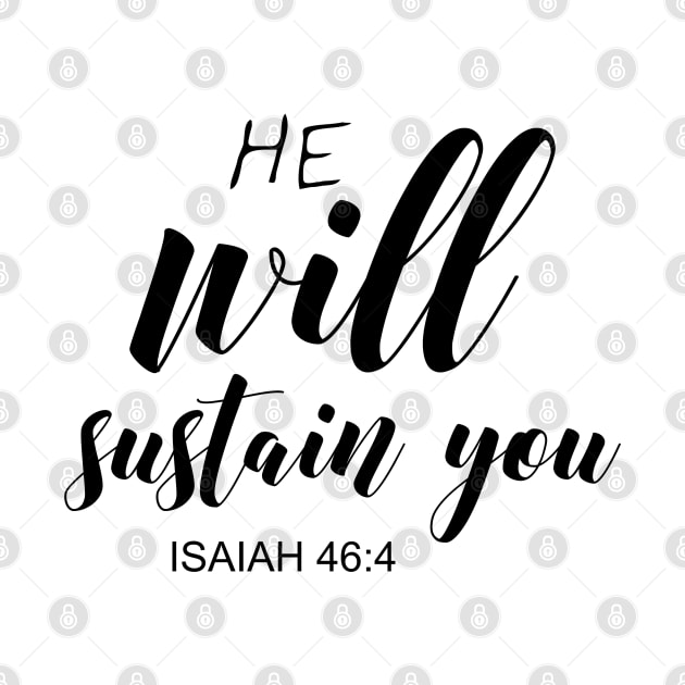 He will sustain you by Dhynzz