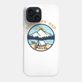 Outdoors Cool Dog Dad Phone Case