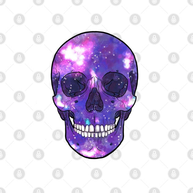 Cosmic Skull 5 by KMogenArt